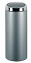 Brabantia Touch Bin, 30litre, Metallic Grey