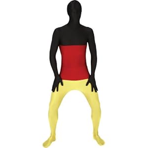 Morphsuits Morphsuit Flag Germany, Red/Gold/Black, Large