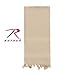 ROTHCO SOLID COLOR SHEMAGH-TACTICAL DESERT SCARF(Tan)