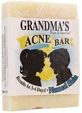Grandmas Soaps Acne Control Bar Normal 4 Oz