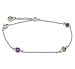 Bling Jewelry Multi Color CZ by the Yard Sterling title=