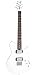 Ernie Ball Music Man Reflex Hardtail Electric Guitar, White, Rosewood Fretboard, Matching Headstock