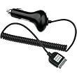 Car Charger for Apple iPhone 4 (Black) Image of Car Charger for Apple iPhone 4 (Black)