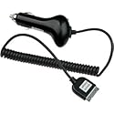 Car Charger for Apple iPhone 4 (Black)
