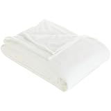 Bellora Fleece King Blanket, White by Bellora Hospitality