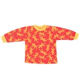 Boys Girls Long Sleeve T-Shirt with Red Lizards