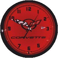 Corvette C5 Neon 20" Wall Clock Car Auto Made In USA New