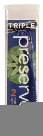 Preserve Triple Razor - 12 Blades