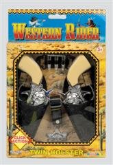Childrens Toyshop  Toys : WESTERN RIDER - COWBOY GUN SET