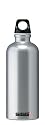 Sigg Traveler Classic Water Bottle (0.6-Liters, Silver)