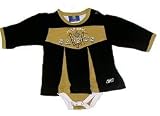 New Orleans Saints Infant Ruffled Cheer Dress