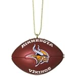 SAVE $5.99 - Minnesota Vikings NFL Resin Football Ornament (1.75") $4.01