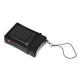 Black Solar Portable Power Station for iPhone 3G & iPod