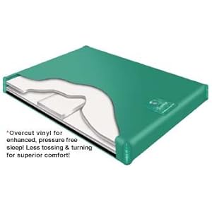 Waterbed Mattress 85% Waveless - King Includes Two Year Supply of Waterbed Conditioner