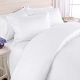 205 Thread Count Twin 3-Piece Duvet Set White