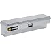 Northern Tool + Equipment Aluminum Side-Mount Truck Box - Diamond Plate, 48in.L x 12 1/4in.W x 12in.H