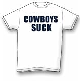 Cowboys Suck T-Shirt Standard Cotton