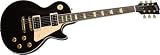 Gibson Les Paul Classic Electric Guitar, Ebony Gold Hardware