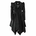 Spin Doctor Mantel MAVEN COAT black velvet