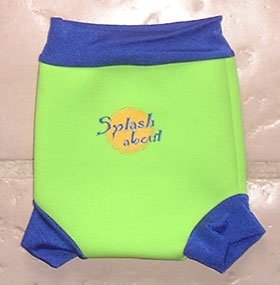 Childrens Toyshop  Toys : Happy Nappy: Lime with Royal Blue rib, XX Large (Toddler)
