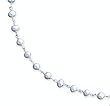Sterling Silver 16 inch Polished White Cultured Pearl Necklace - 16 inch