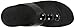 FitFlop Women's Petra Leather Flip Flop, All Black, 6 M US