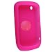 Silicone Skin Case for Blackberry Curve 8520, Hot Pink