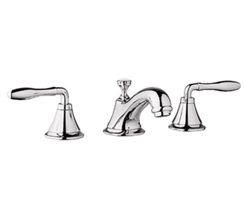 Grohe 20 800 Be0 Seabury Wideset Lavatory Faucet Sterling Infinity