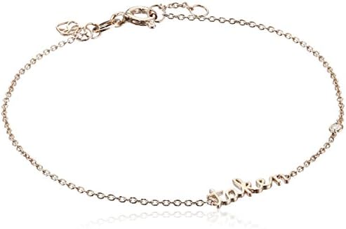 Shy by Sydney Evan Diamond Bezel Rose Taken Bracelet, 6.75"