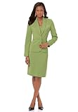 Shawl-Collar Skirt Suit