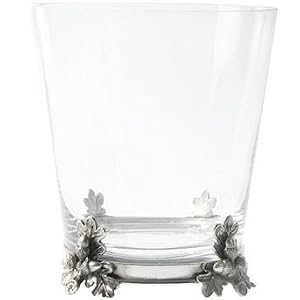 Glass Ice Bucket with Acorn and Oak Leaf Accent - Frontgate
