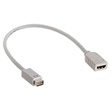 Mini DVI Male to HDMI Female Video Adapter Cable AD-MDVI-HDMI