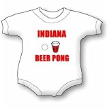 Indiana Beer Pong Baby Ultrasoft Onesie