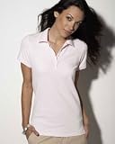 Ladies' Stretch Short Sleeve Mini Pique Polo