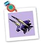 Jet - Blue Angels Featuring - Quilt Squares
