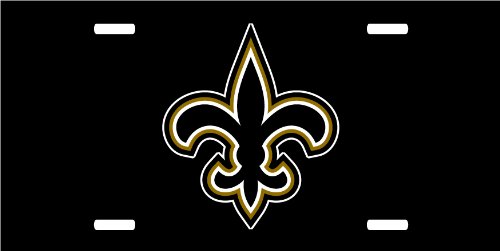 Custom License plate NFL New Orleans Saints