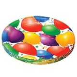 Happy Birthday Party Pack - Balloon Bash - 18 Plates & 20 Napkins St3