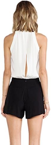 Pink Stitch 1364-7502 Lili Playsuit White/Black (US 4)