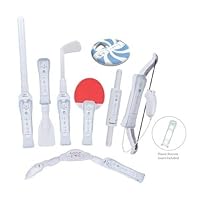 CTA Digital Wii Sports Resort 8-in-1 Sports Pack (White)
