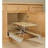 Slide Out Pots and Pans Caddy (Birch) (14.25H x 20W x 22.13D)