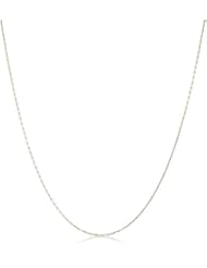 10K Gold 1mm Mariner Chain Necklace, 16"
