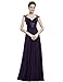 Ever Pretty Chiffon Sexy V-neck Ruched Empire Line Evening Dress 09672