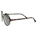 zeroUV - Vintage Inspired Classic Round Circle Sunglasses w/ Metal Bridge