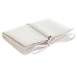 RMC Martin Ksohoh Red Monkey Company MKWS white Italian leather credit/business card holder.