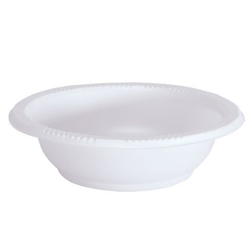 Party Dimensions 100 Count Disposable Plastic Bowls, 5 oz., White New eBay