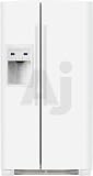 Review Electrolux  / Electrolux EI23SS55HW 22.5 cu. ft. Side-by-Side Refrigerator with 3 Luxury-Design Glass Shelves, Luxury-Glide Humidity-Controlled Crispers, Chill Zone Drawer, Exterior Ice/Water Dispenser, Luxury Lighting and IQ-Touch Controls: White