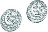 14K White Gold .50ct Jewelry New
