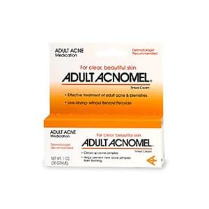 Adult Acnomel Adult Acne Medication Tinted Cream 1.3 Oz
