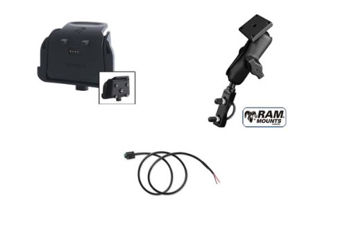 TomTom Rider 2 inc. Urban Pro Motorradhalterung+Ladekabel 12Volt+Ram Mount Kit