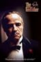 Godfather Movie (Offer He Can't Refuse, Brando) Gold Wood-Mounted Poster Print - 24" X 36"